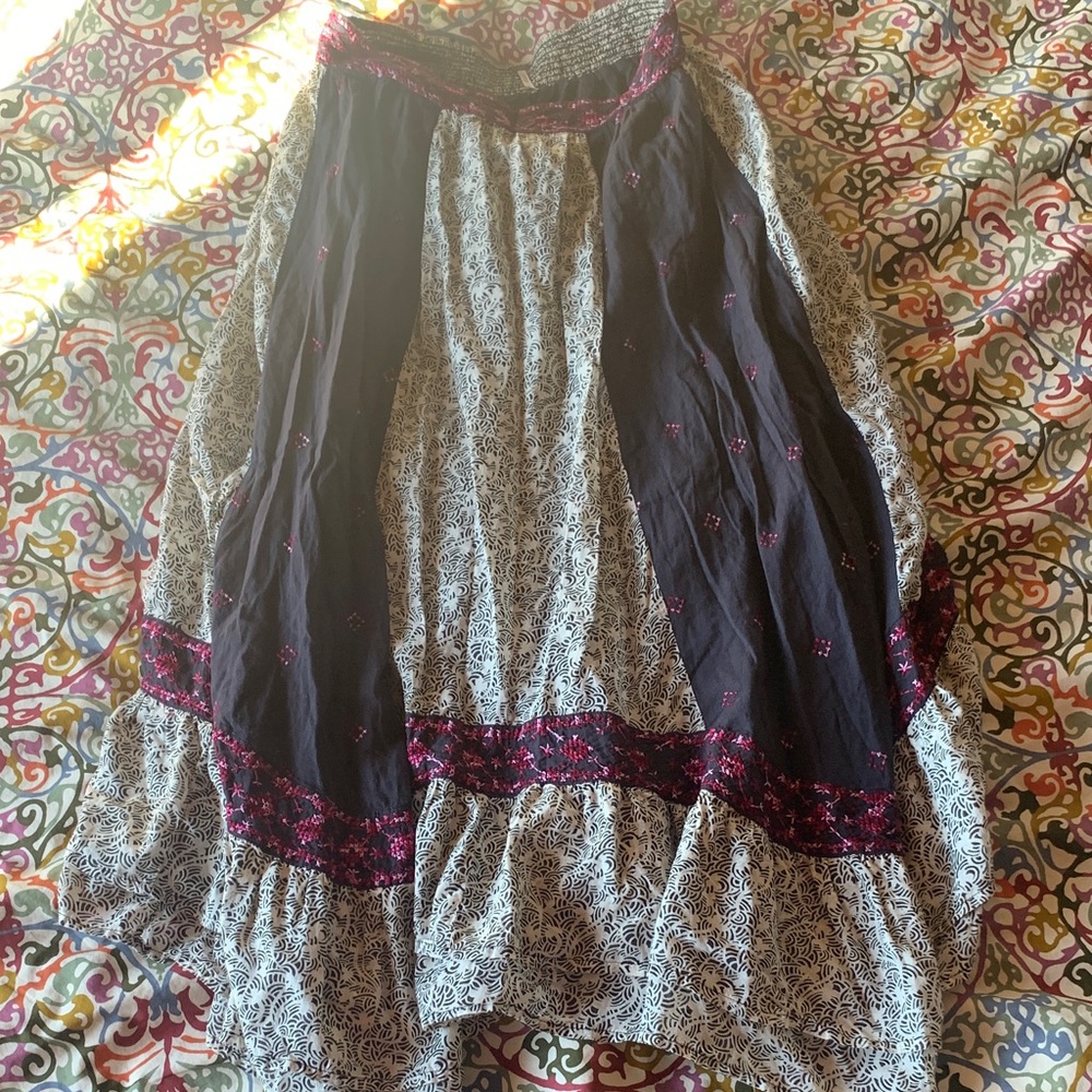 Free People Heirloom Sushi Voile Maxi Skirt - Picture 2 of 5